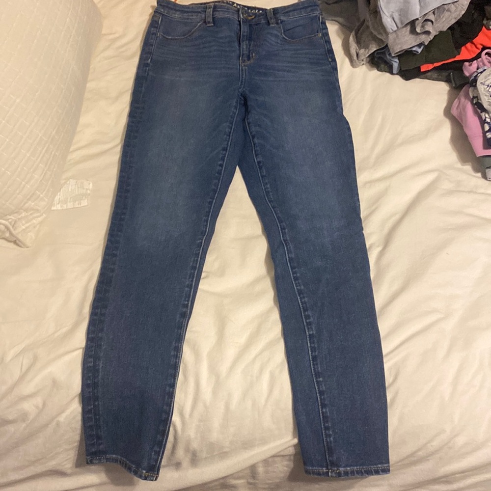 American eagle high rise stretch skinny jeans